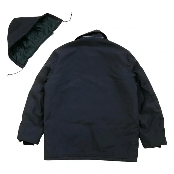 VINTAGE FEDEX JACKET LARGE L MENS HOODIE EMPLOYEE UNIFORM STAN HERMAN BOMBER